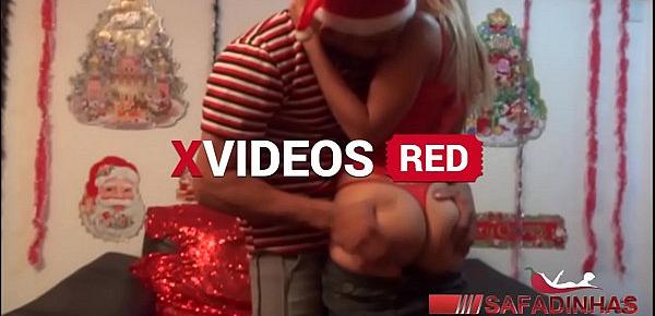  Ganhei um pauzão de natal. Atriz Sol Soares  e Mr rola  Produção Rubens Badaro ( Vídeo completo no RED )